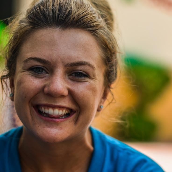 Portrait of Nova Kensington, group coordinator and fusion cooking expert